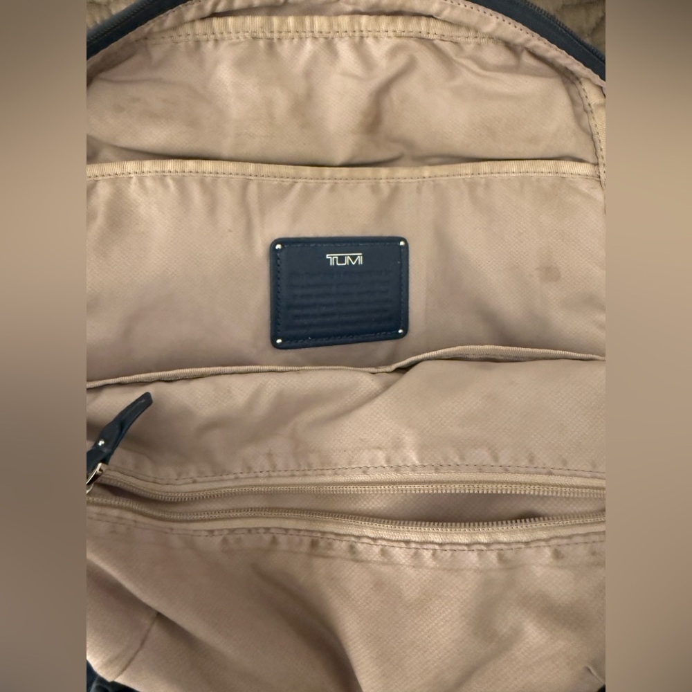 ❤️ TUMI Voyageur Halle Backpack Blue Nylon men’s women’s unisex - Picture 6 of 7